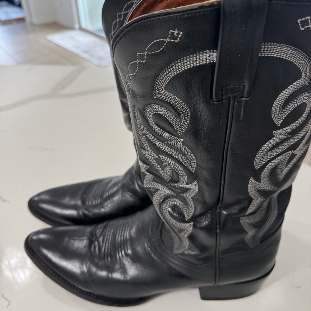 Dan Post Black Cowboy Boots size 13B